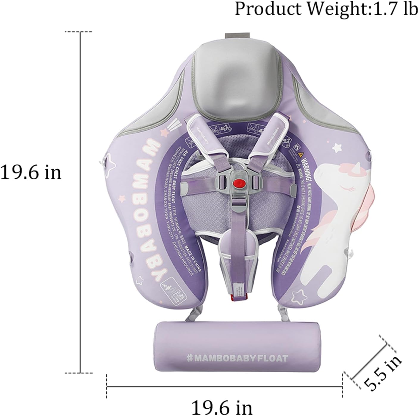 Mambobaby Float Unicorn & Dinosaur Edition