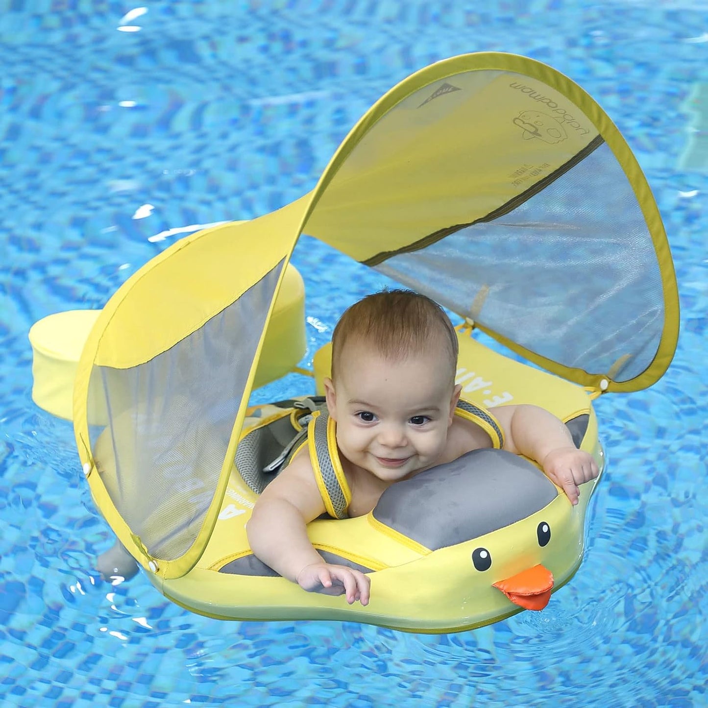 Mambobaby Float With Canopy and Tail Duckling Edition