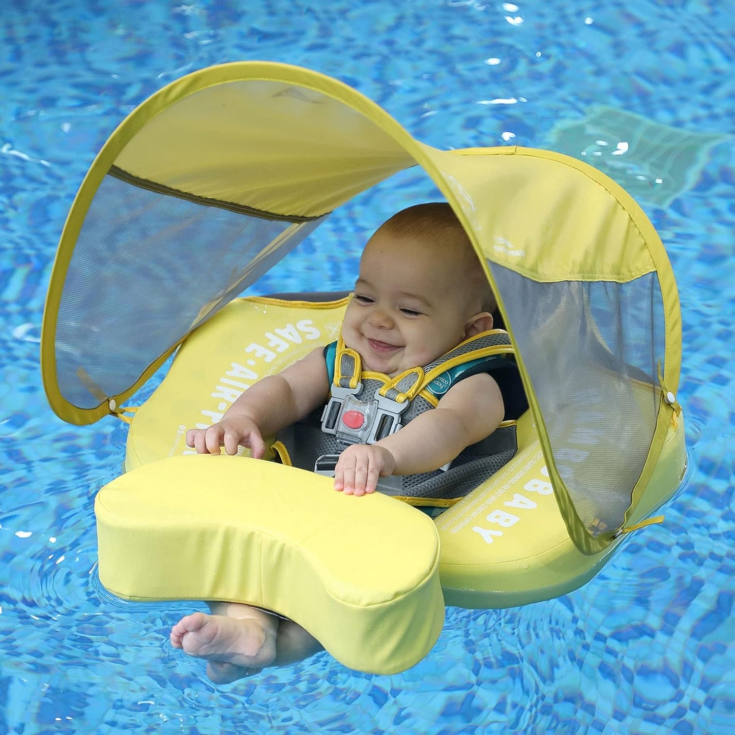 Mambobaby Float With Canopy and Tail Duckling Edition