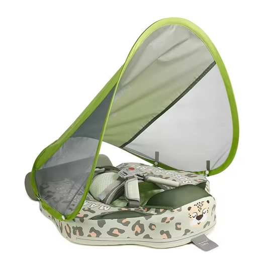 Mambobaby Float with Canopy And Tail Leopard Edition