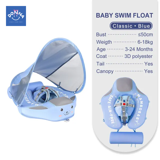 Mambobaby Float With Canopy and Tail Classic Edition