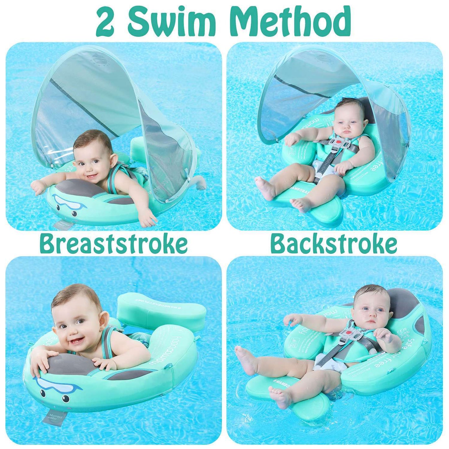 Mambobaby Float With Canopy and Tail Classic Edition