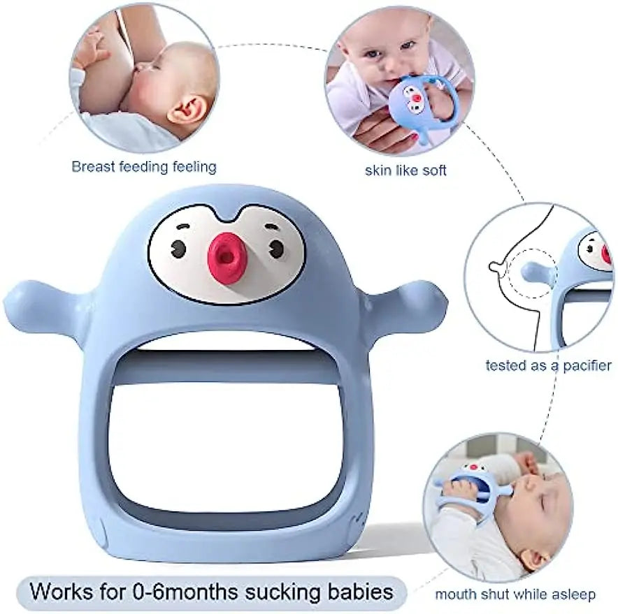 Breastfed Baby Pacifiers, Baby Teething Toys for 0-6Months