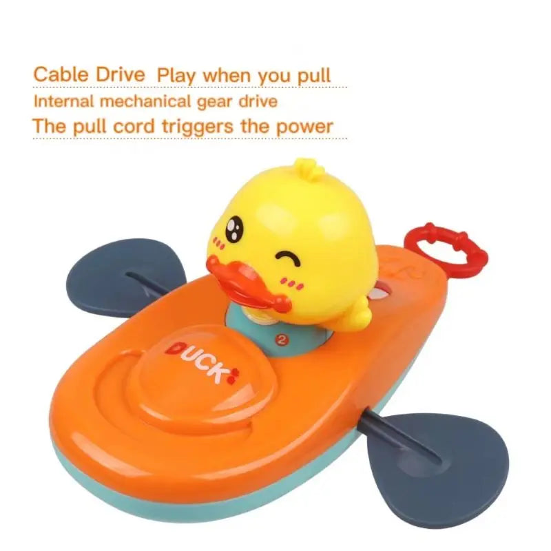 Little Yellow Duck Canoe