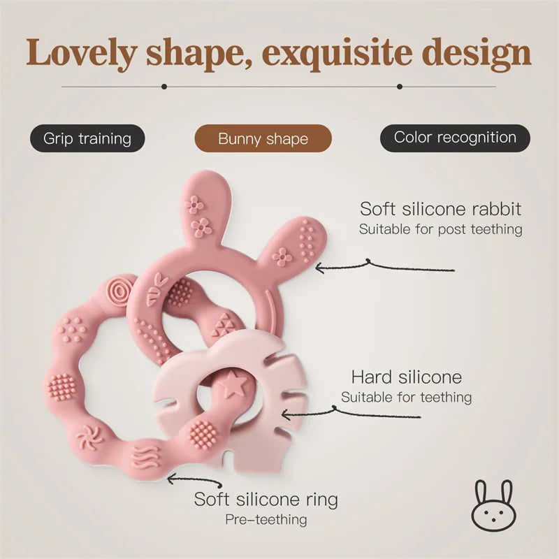 Silicone Teether Ring