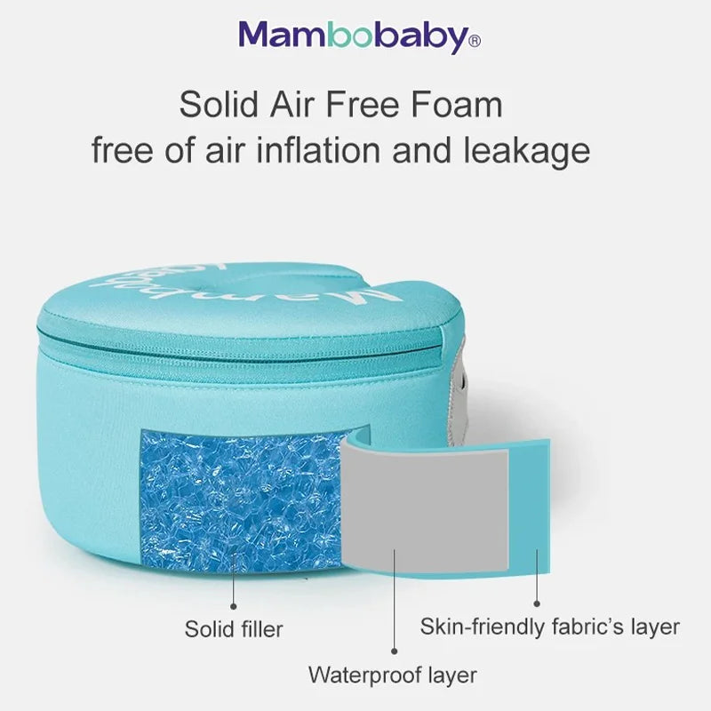 Mambobaby Air-Free Armbands Float Set Swim Trainer AGES 3-8Y For Swim Training