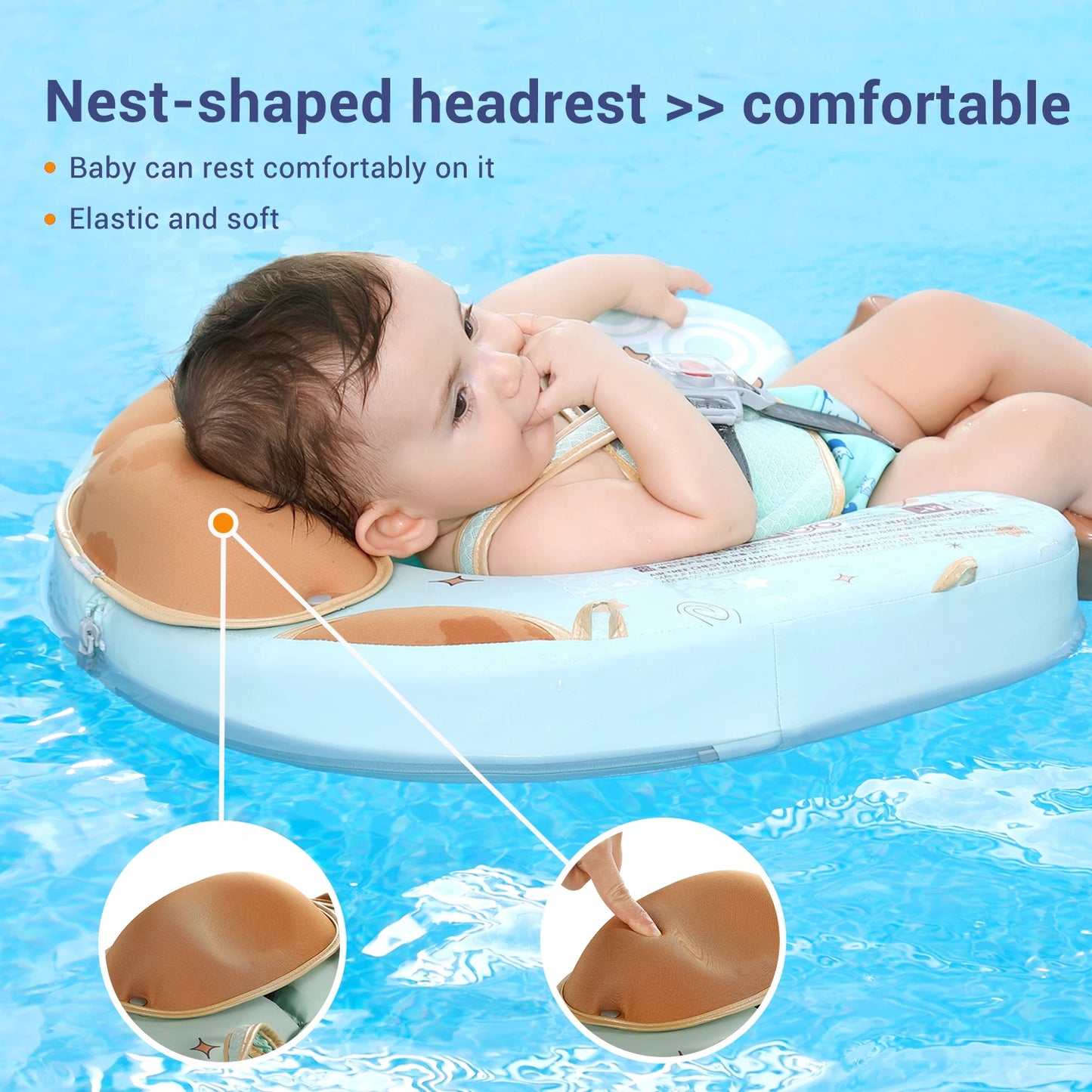 Mambobaby Float With Canopy and Tail Starry Sky Edition