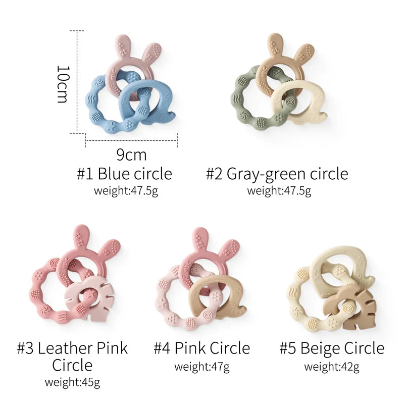 Silicone Teether Ring