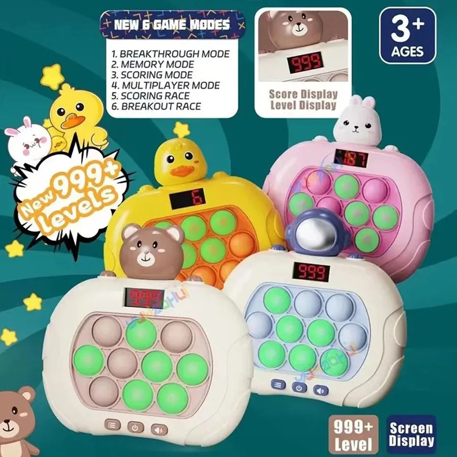 Fast Push Game Light up Toy