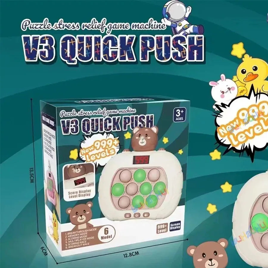 Fast Push Game Light up Toy