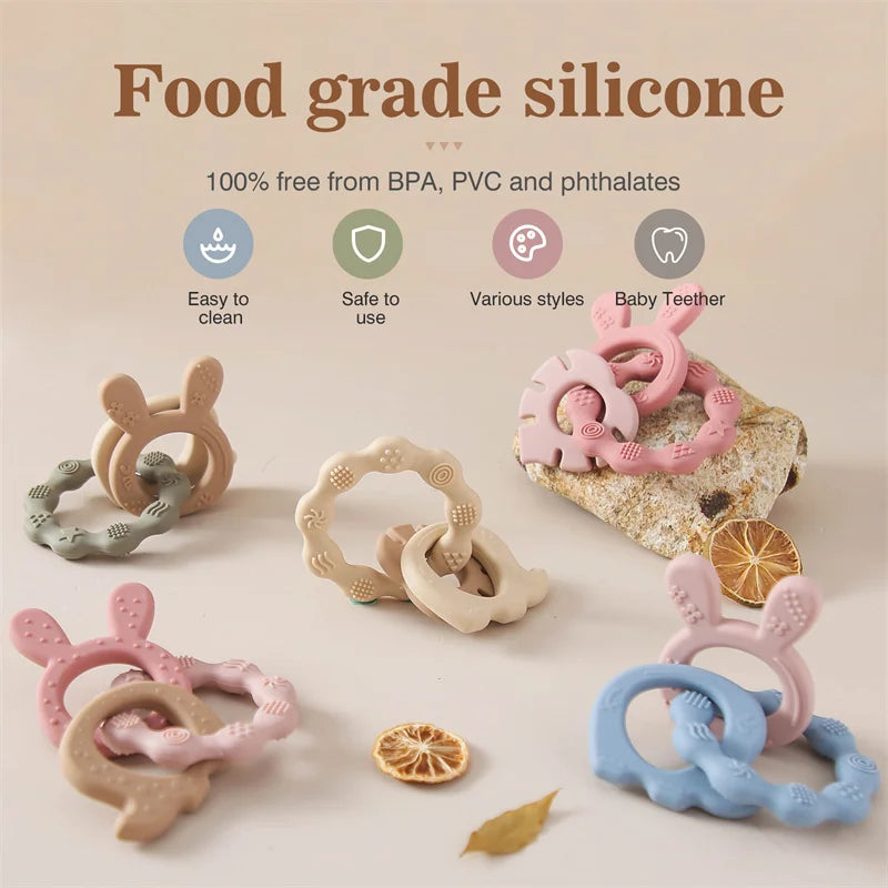 Silicone Teether Ring