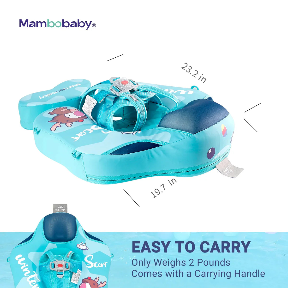 Mambobaby Float With Canopy and Tail Kukukiki Edition