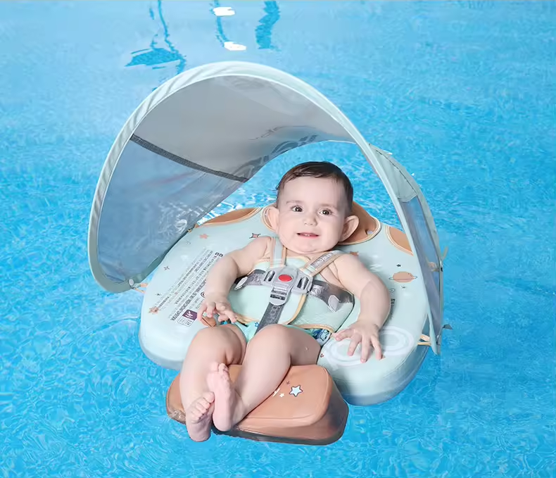 Mambobaby Float With Canopy and Tail Starry Sky Edition